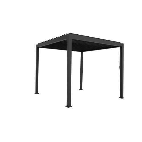 Pergola ogrodowa MIRADOR 111 Clasic 3 x 3m Antracyt